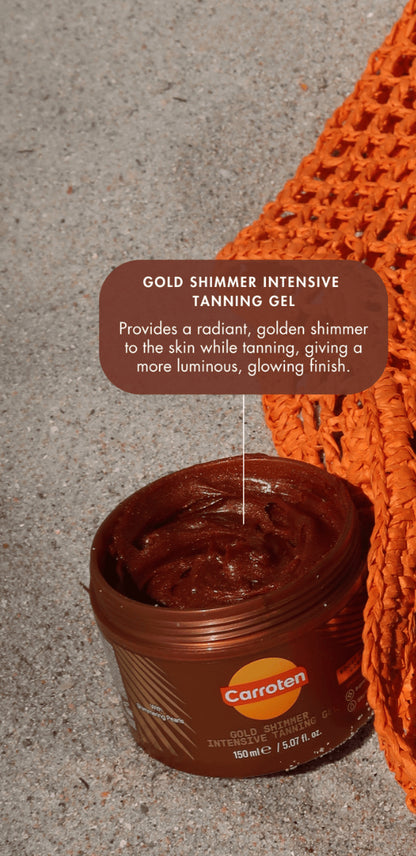 Carroten Gold Shimmer Tanning Gel (80ml)