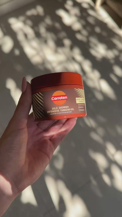 Carroten Gold Shimmer Tanning Gel (80ml)
